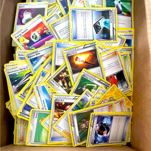 Pokemon | Toys | 0 Random Pokmon Trainer Cards | Poshmark